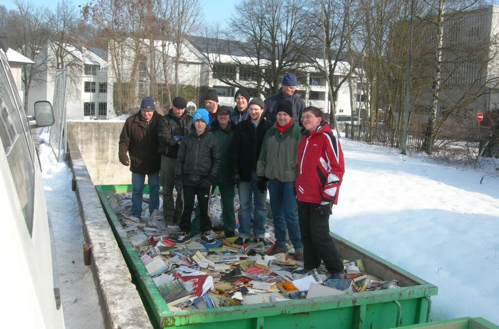 Erfolgreiche Papiersammlung